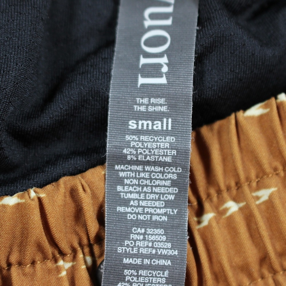 Vuori Clementine 2.0 Shorts Womens Small Athletic Arrow Print Loungewear Stretch - Picture 6 of 8